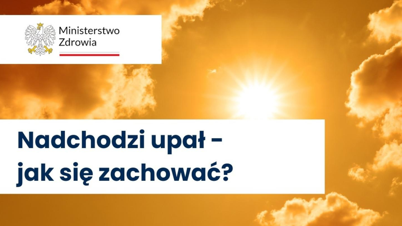 Nadchodzi upał. Dowiedz się, jak się zachować